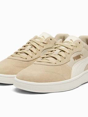 PUMA Men's Suede Classic Low-Top Sneakers in Beige